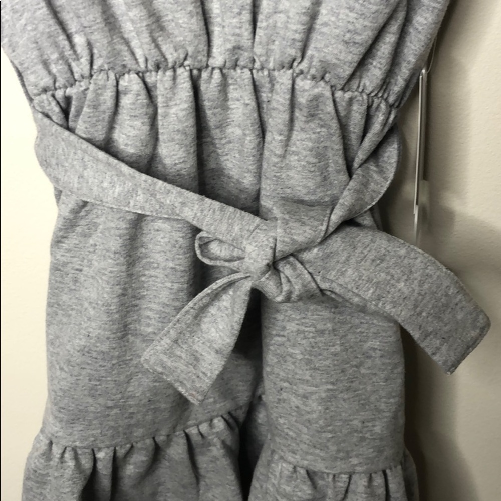 Girl Joe's gray sweatshirt material dress - Picture 7 of 10